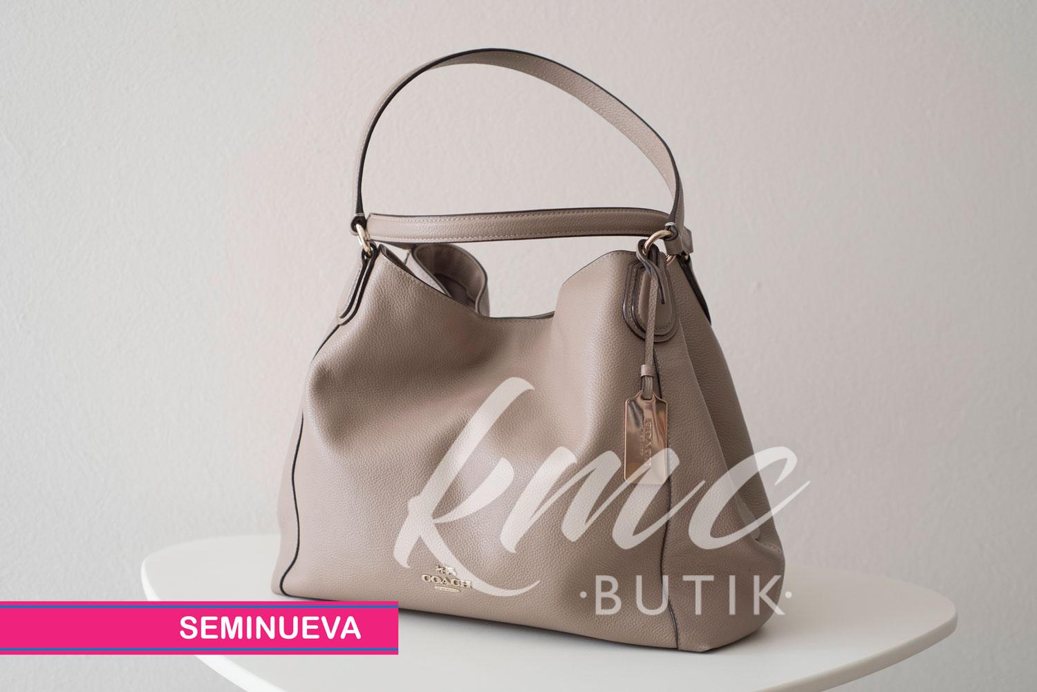 Bolsa Coach color nude Distribuidores Mexico. Envios a todo México